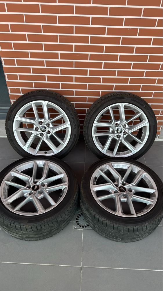 Jantes originais Audi 18” 5x112 com pneus Hankook – Excelente estado