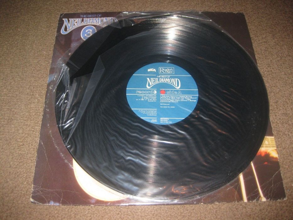 Disco em Vinil LP 33 rpm “The Best Of Neil Diamond”