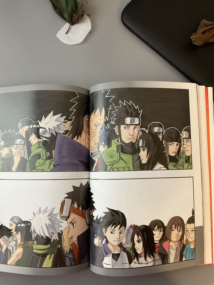 Livro Naruto Ilustração
