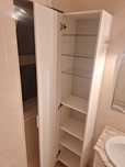 Movel branco alto wc