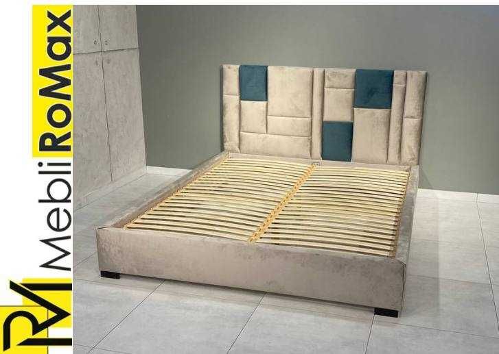 Ліжко м'яке Лего 160х200 / Кровать мягкая / Двоспальне ліжко