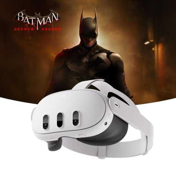Meta Quest 3 512GB +Batman Arkham (Нові, В наявності, Гарантія)