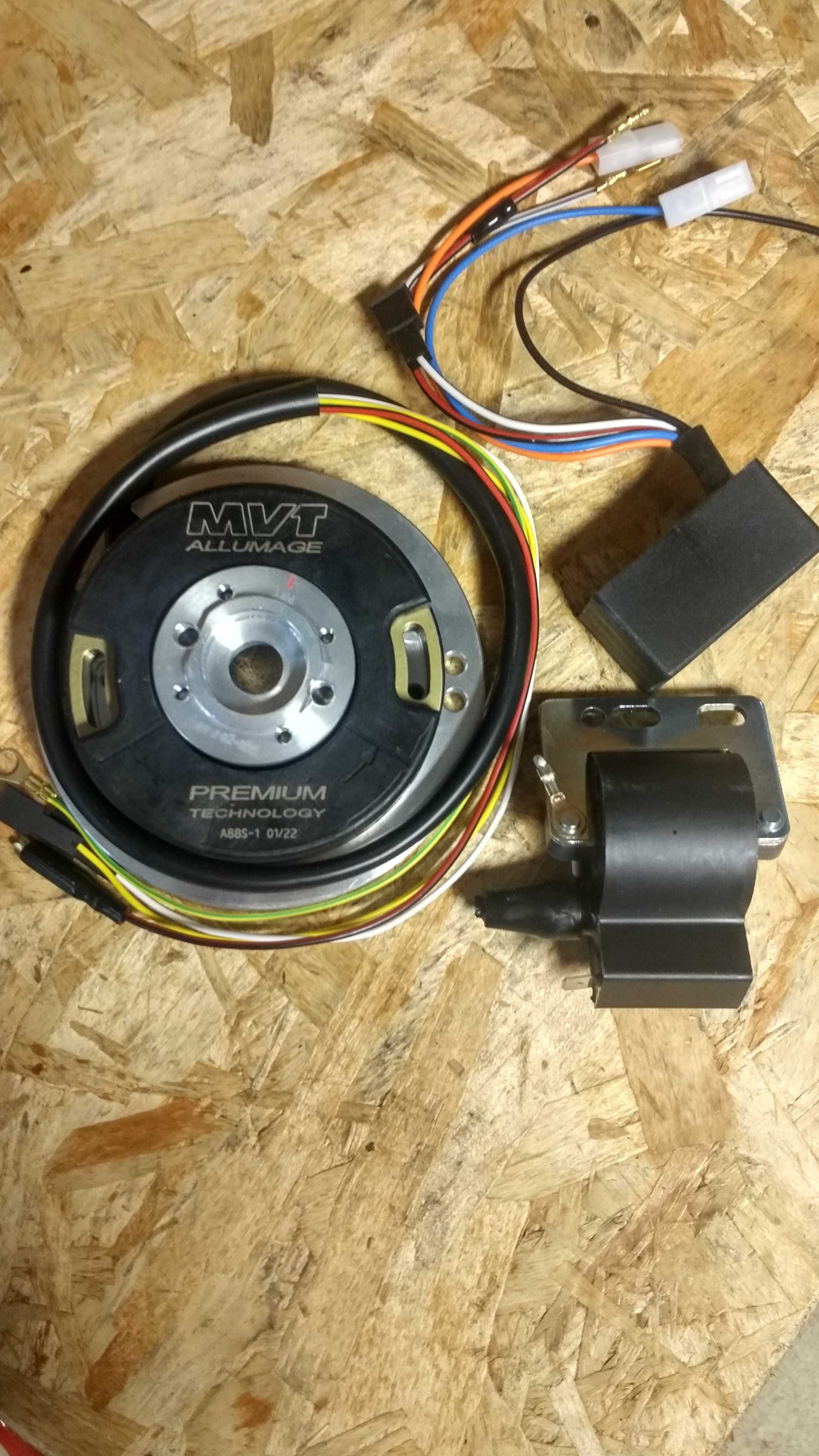 eletrónico 12V com luz para zundapp, casal, kreidler e sachs