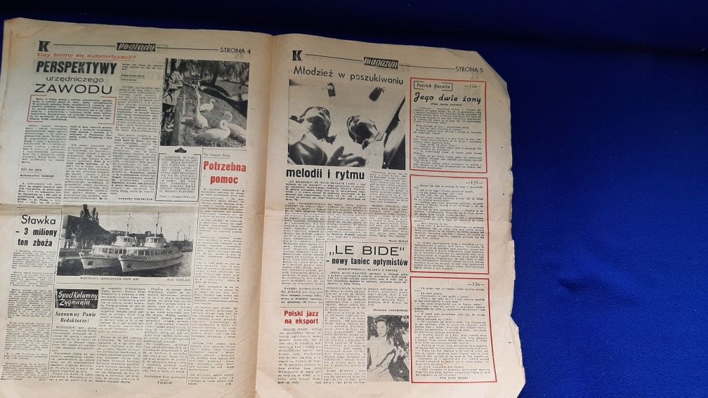 Kurier Szczeciński 1963r jedyny na olx