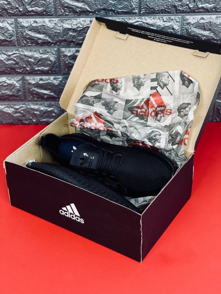 Кроссовки Adidas мужские Летние спортивные черные кросовки Адидас