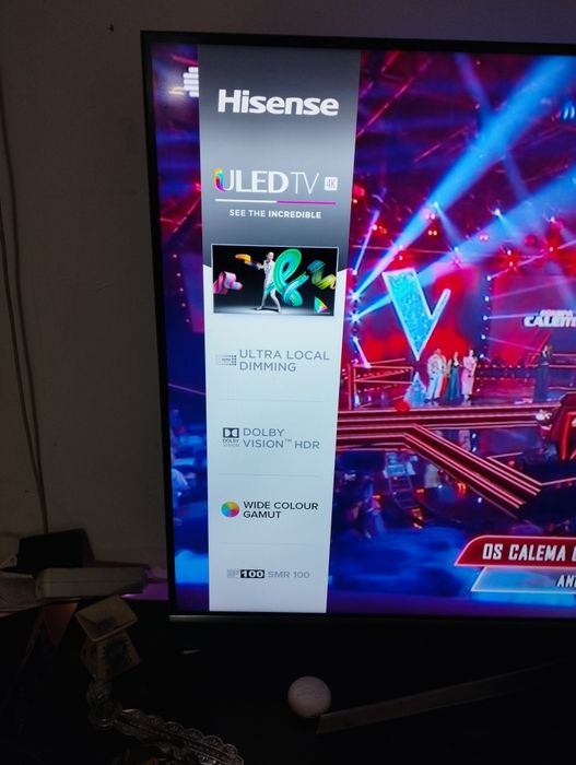 Televisão Smart TV hisense 55U7B 55 polegada ULED 4k
Transporte ao enc