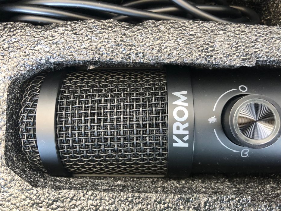 Microfone Gaming KROM KAPSULE HQ Streaming (NOVO)