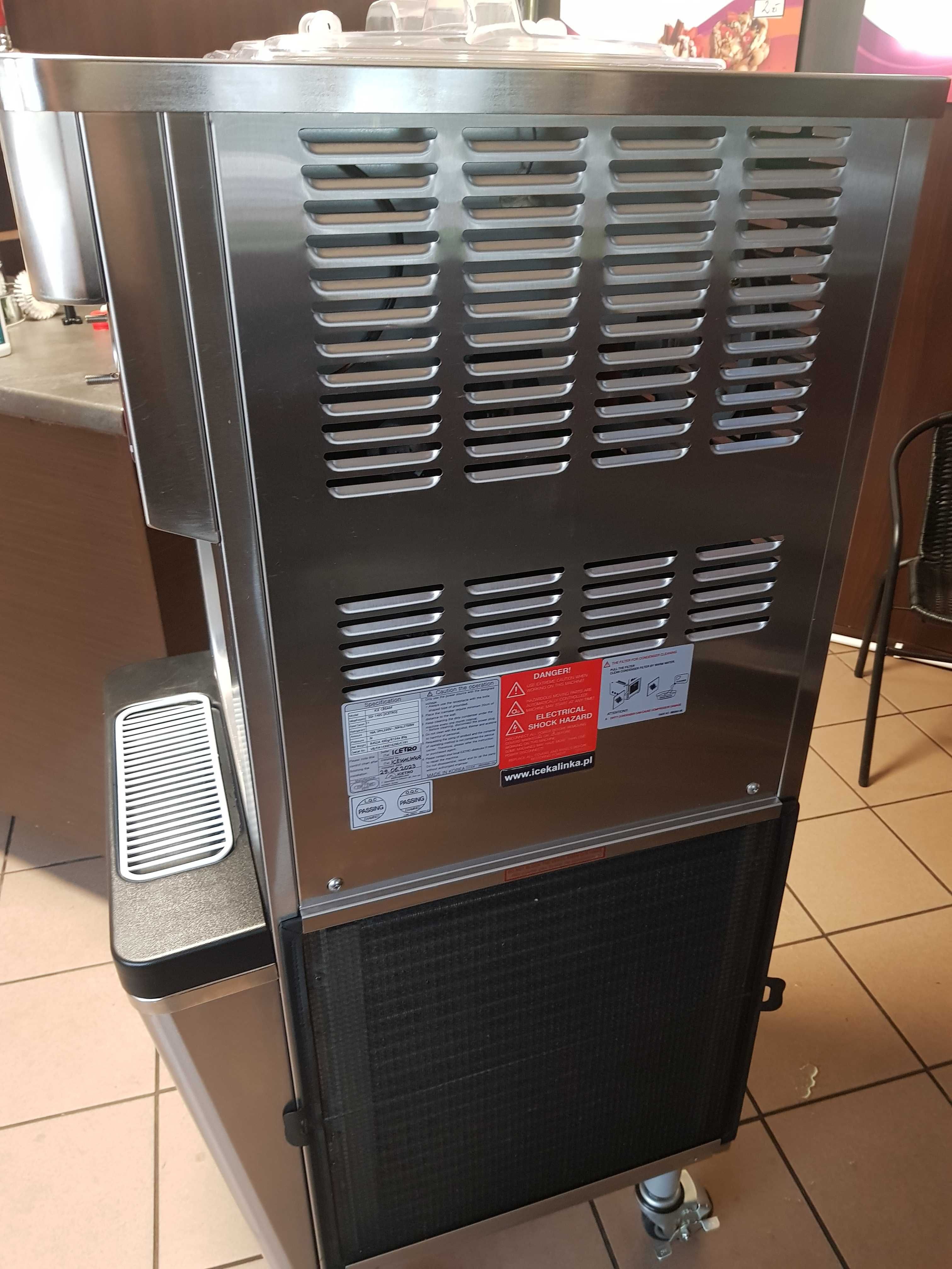 Automat do lodów włoskich ICETRO SSI-143S jak nowy Gwarancja