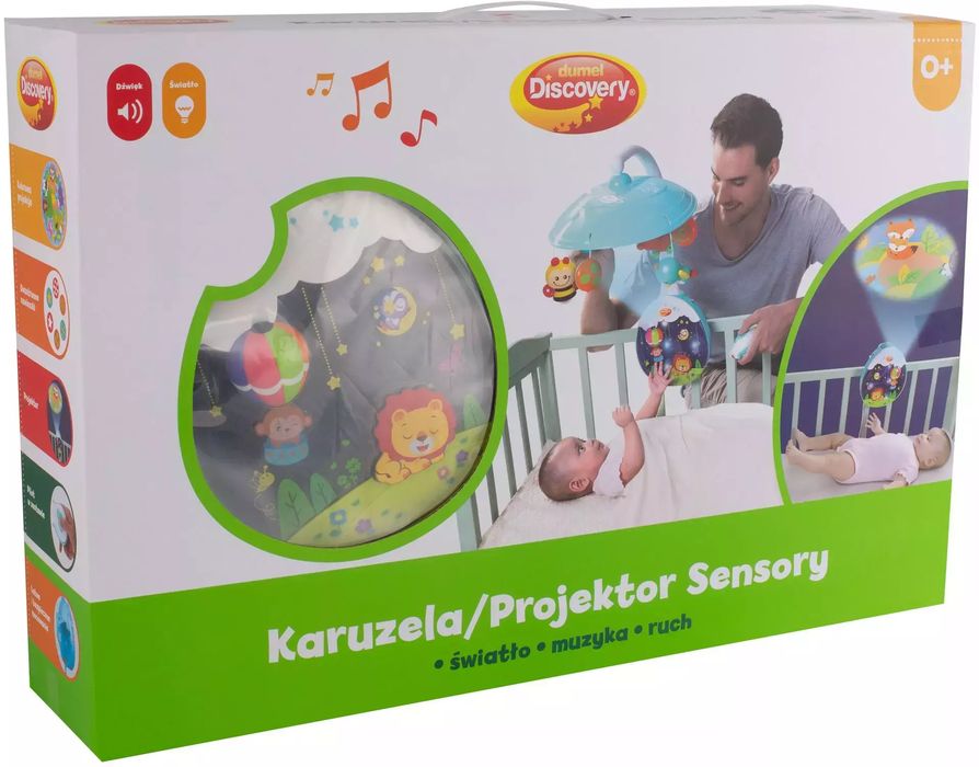Karuzela/projektor sensory. Dumel Discovery