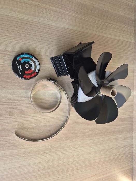 Вентилятор для каміна та печі, 2 методи встановлення