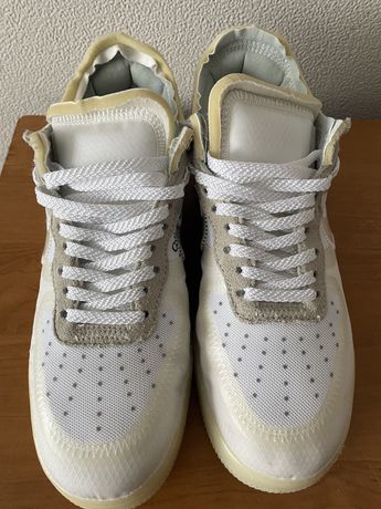 Кросівки чоловічі білі Nike Air Force 1 Off-White