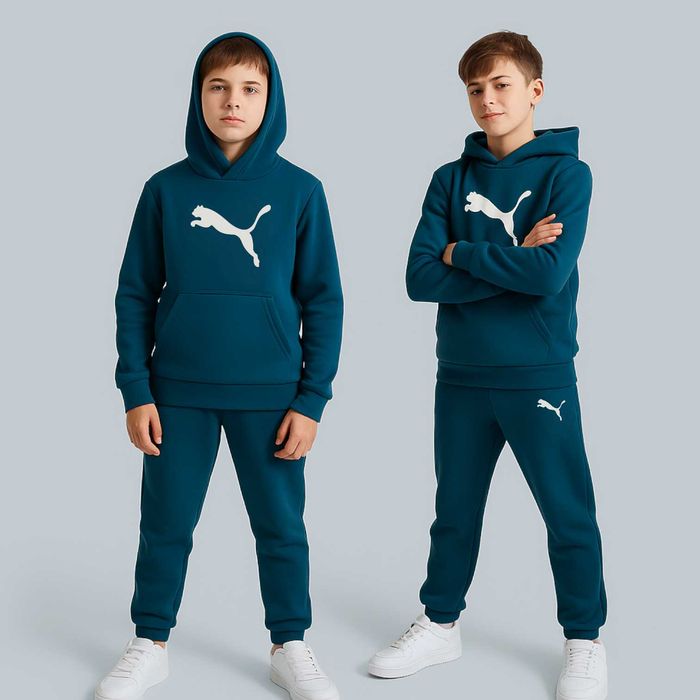 Теплий Костюм Пума на флісі для хлопчика 146-164 см Puma Туреччина