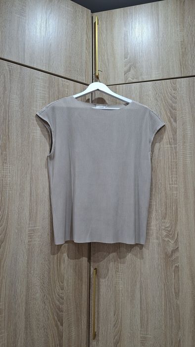 T-shirt prążkowany oversize Reserved rozmiar S