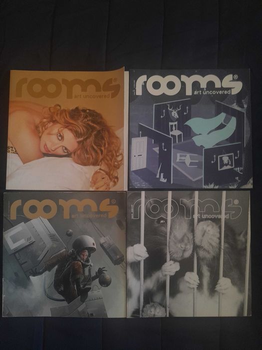 Rooms Art Uncovered # 4, 5, 7, 8