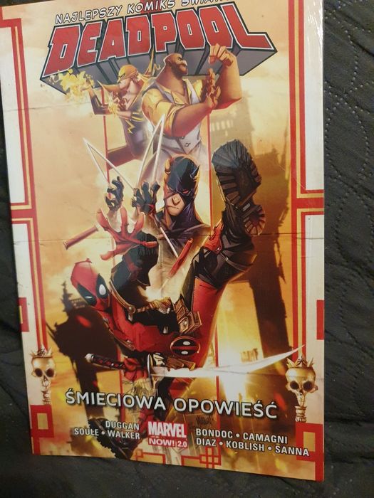 Marvel Now 2.0 Deadpool Śmieciowa opowieść nowy folia