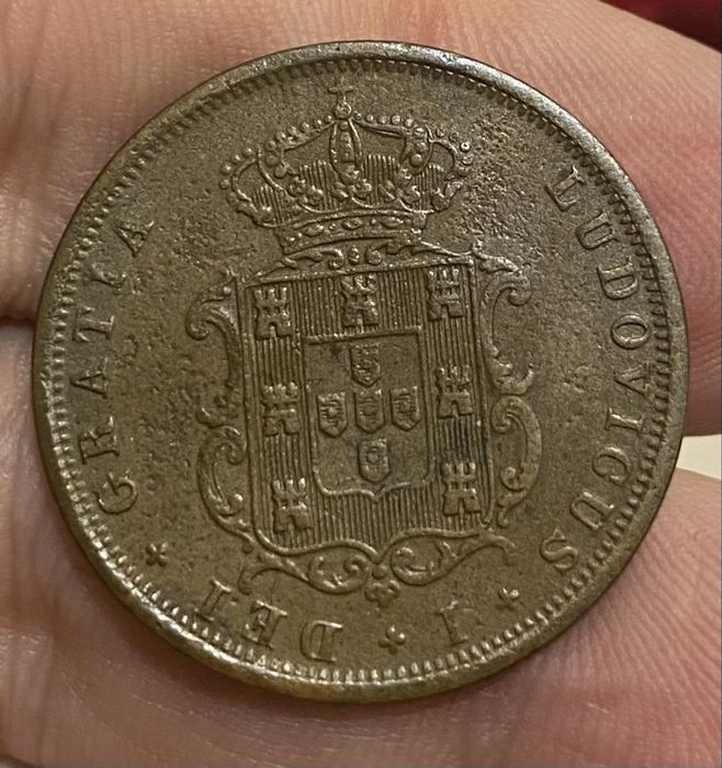 Moeda V Reis D LUIS I - 1871