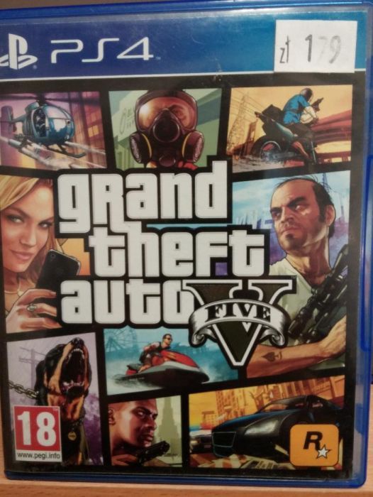 GTA 5 gra Ps4 (grywanda.pl))