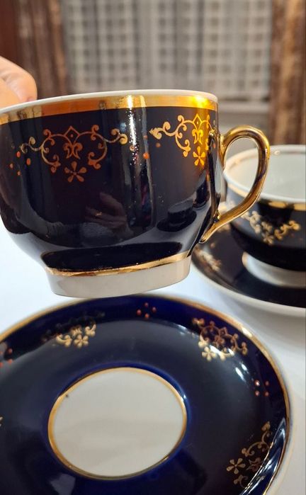 Чайні пари кобальт Довбиш