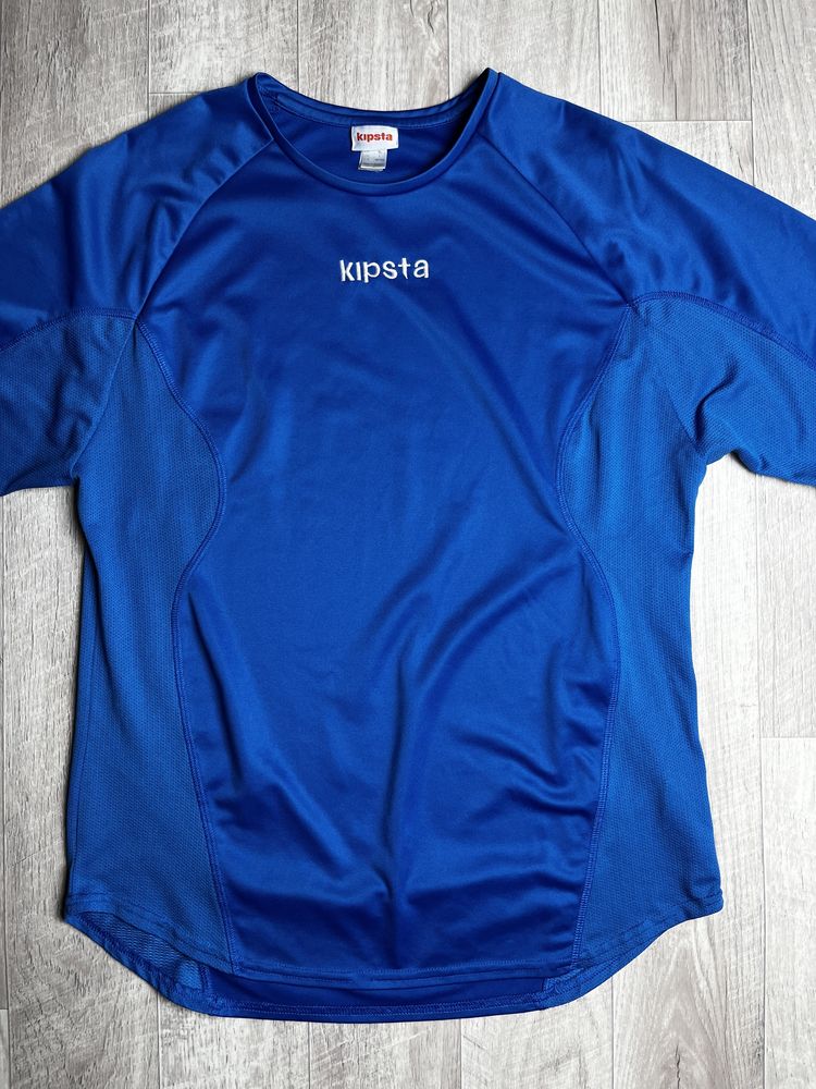 Футболка Kipsta,размер М,футбольная,фирменная,синяя