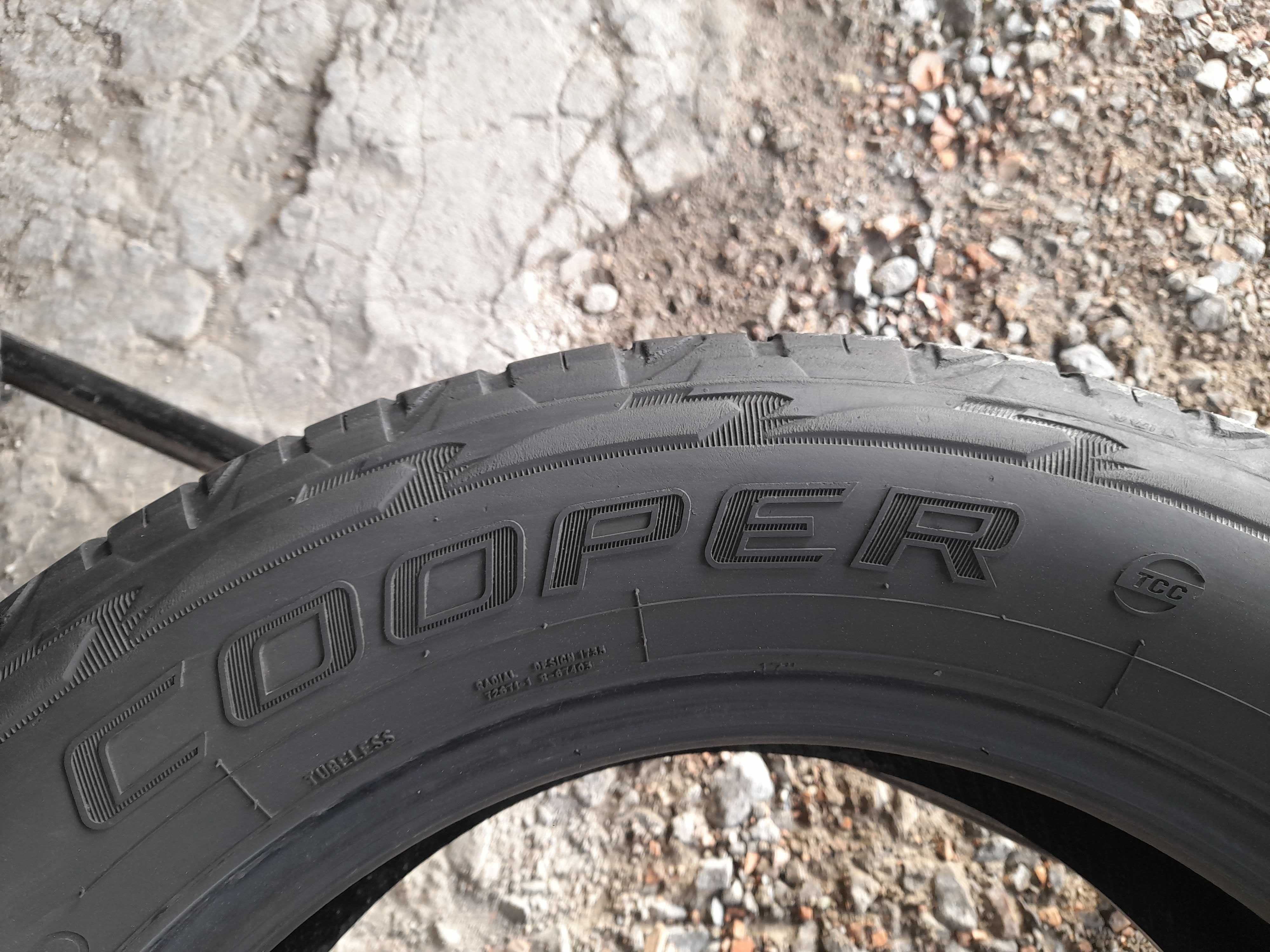 Літні шини 225/60 R17 Сooper discoverer att	2021 рік 4 шини