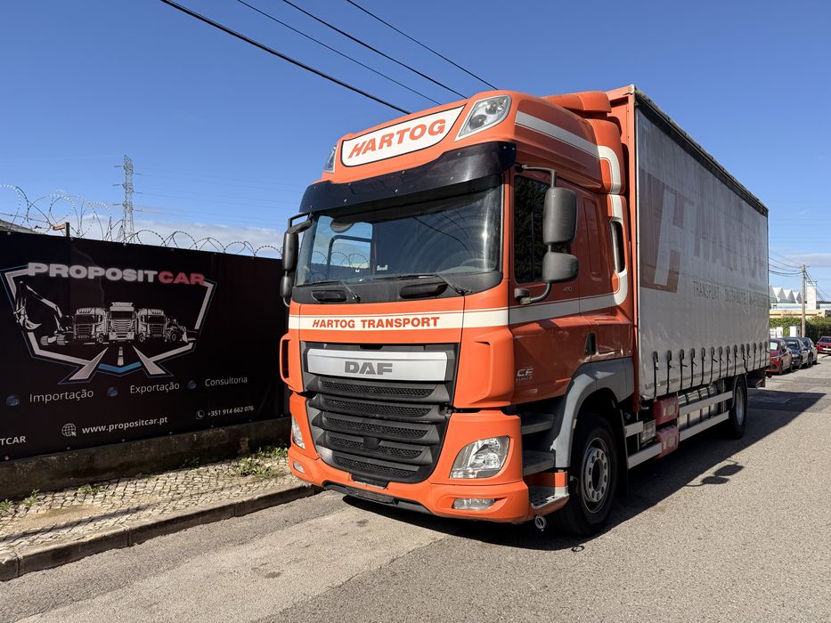 DAF 2014 CF 410 CORTINAS+TETO+PLATAFORMA RETRATIL  ###OPORTUNIDADE###
