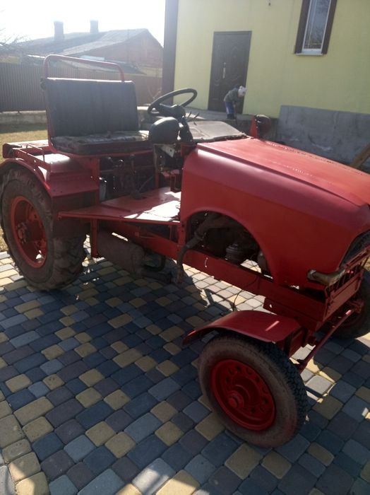 Трактор саморобний.