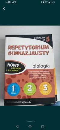 Sprzedam repetytorium gimnazjalne z biologii