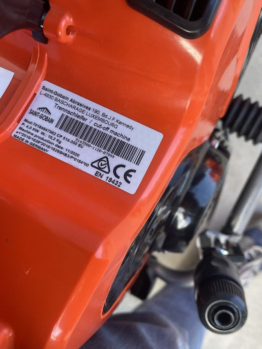 Cortador betao/ferro/alcatrao