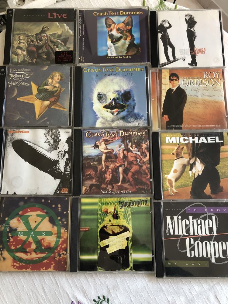 Lote +300. CDs originais, alguns Autografados e muitos Dao Duplos