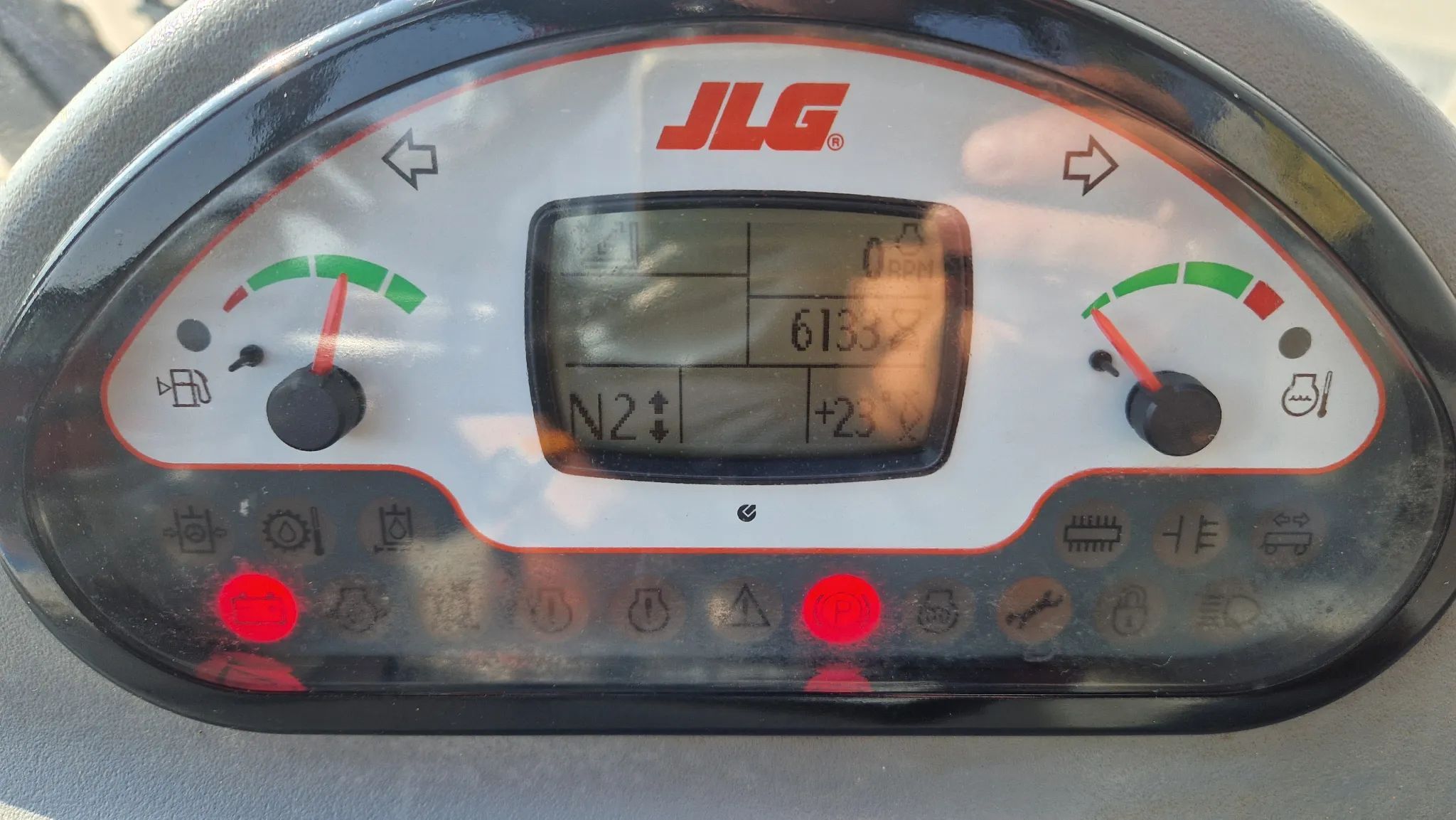 JLG 40.17 PS  pozycjoner wideł, stan bardzo dobry