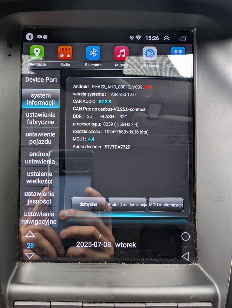 Radio Ford Focus mk3 Android 12