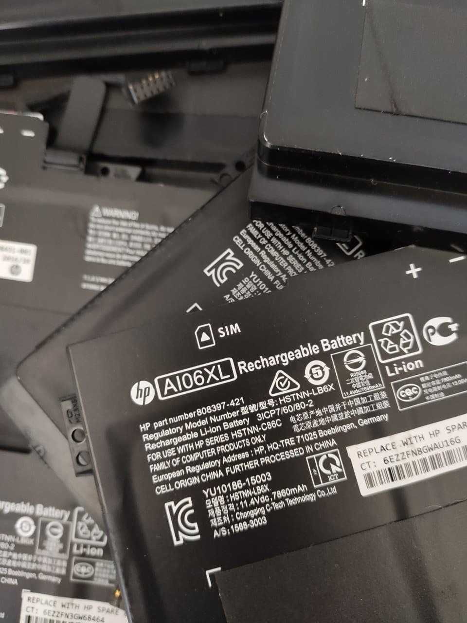 Батарея АКБ  HP ZBook 17 G3 AI06XL 11.4 96Wh