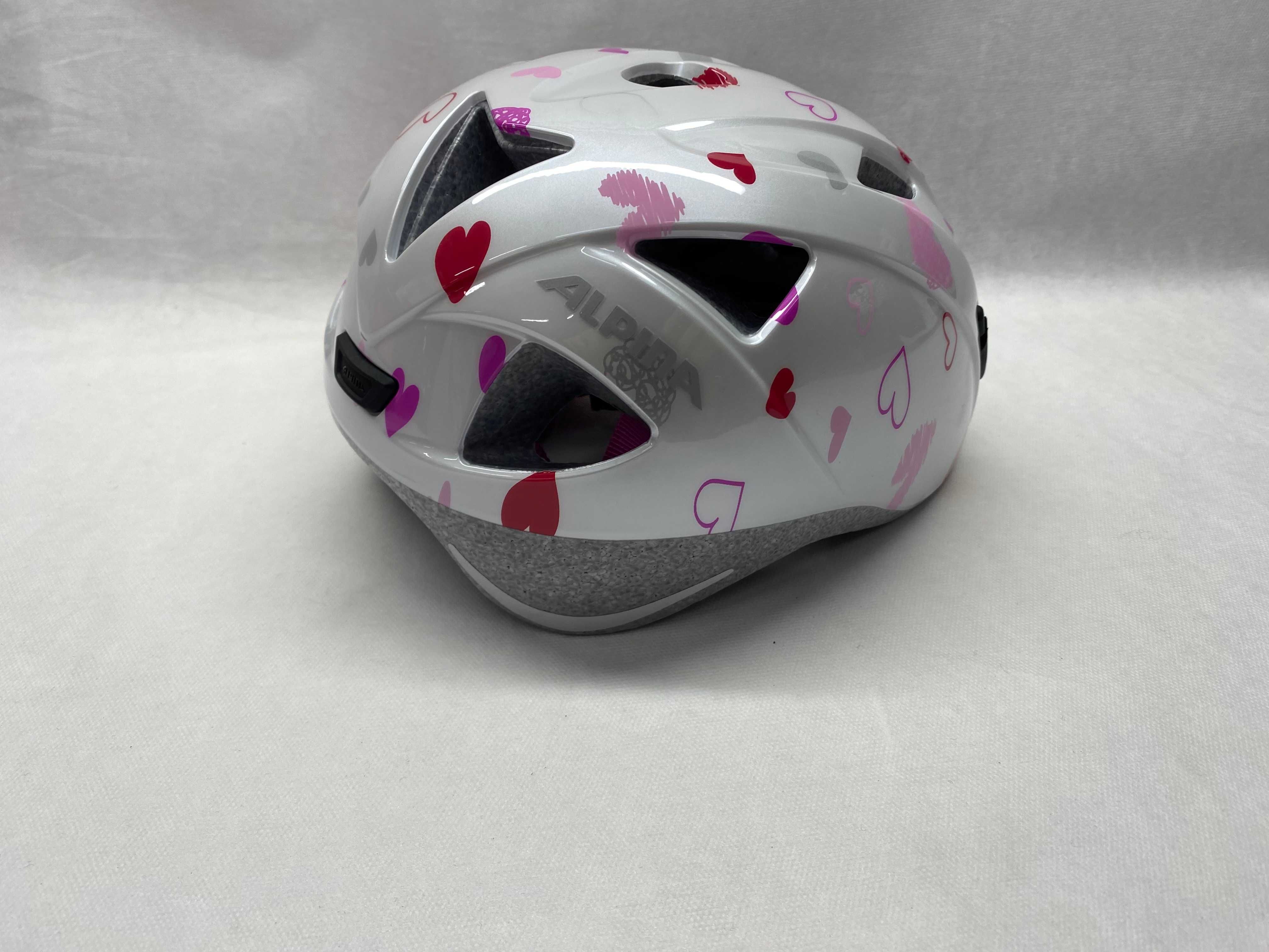 Kask rowerowy Alpina Ximo biały/różowy 45-49cm