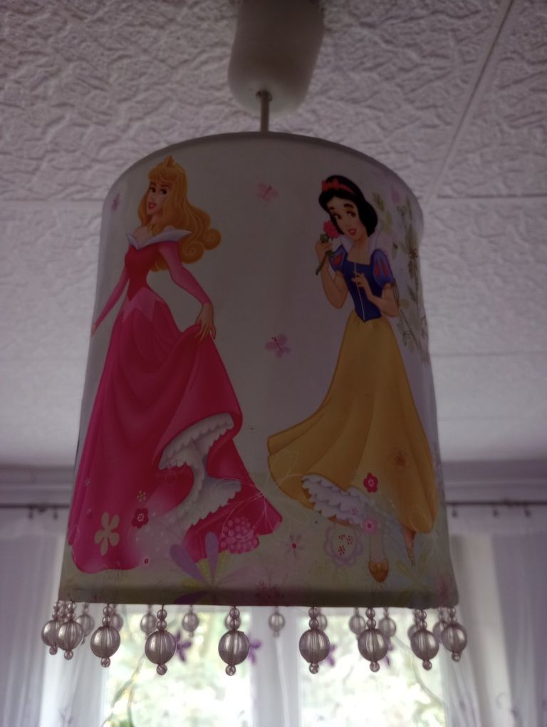 Lampa sufitowa księżniczki Disneya