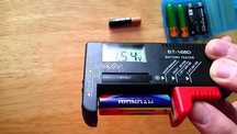 Mede / Teste Pilhas Universal