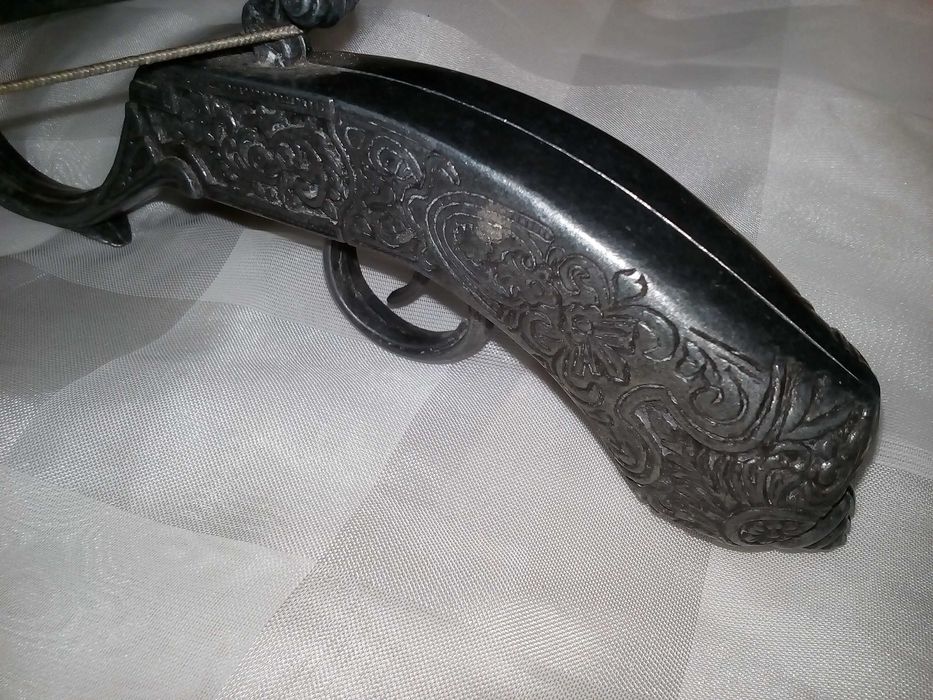 зажигалка арбалет 23 см. металл