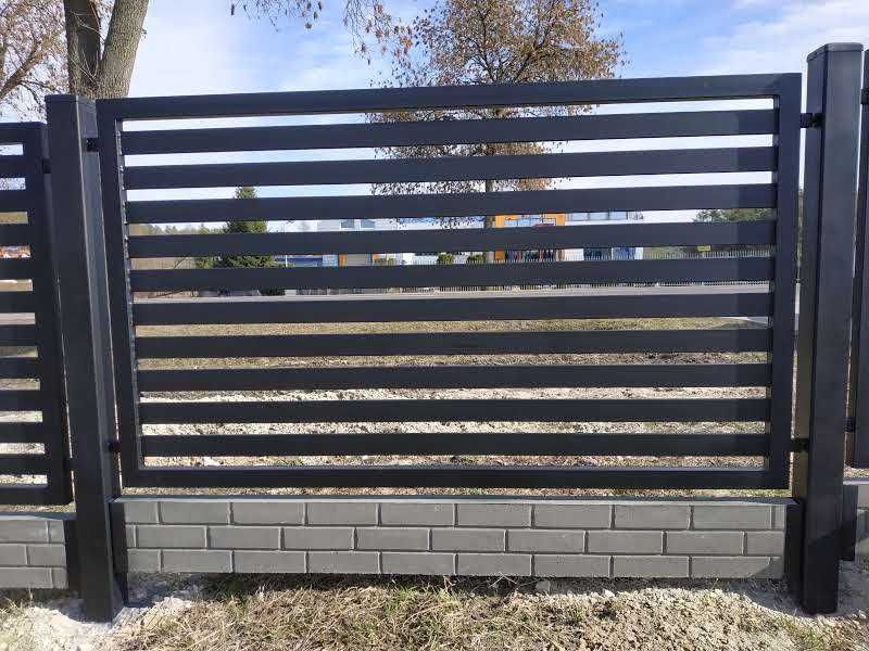 Profil stalowy 80x20 / 100x20 kształtownik na ogrodzenie bramy 8x2