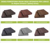 Deska kompozytowa pomostowa pełna SEQO Intensive PIN-140H25 - 5m