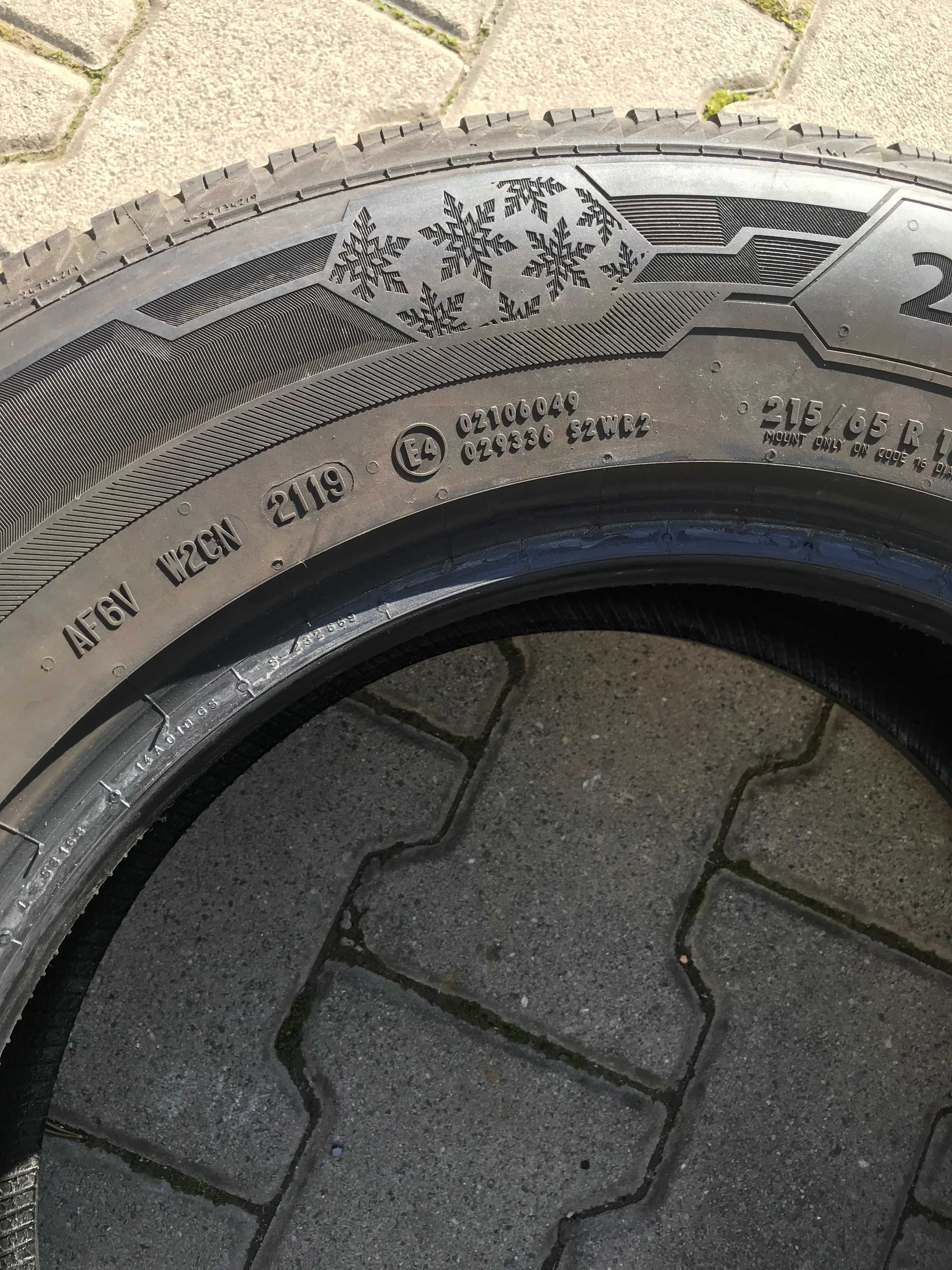 2x 215/65R16 H XL 102H Barum Polaris 5 M+S opony zimowe R