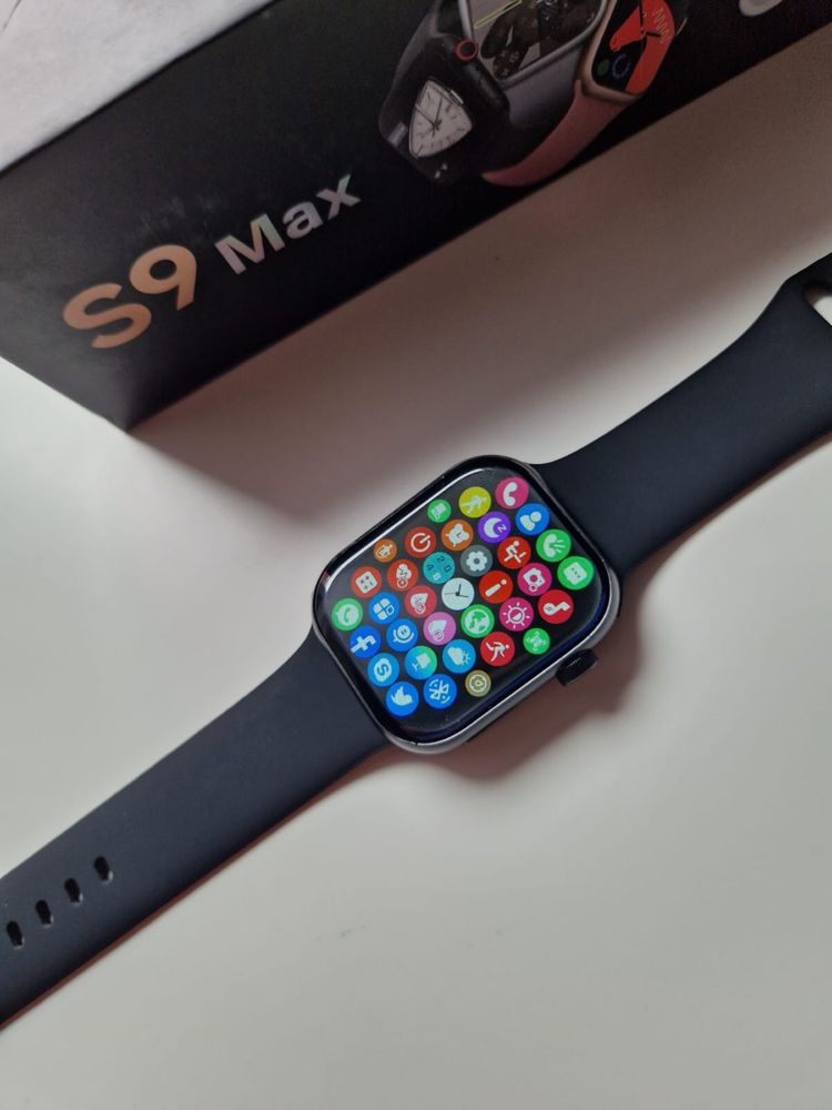 Smartwatch czarny S9 MAX