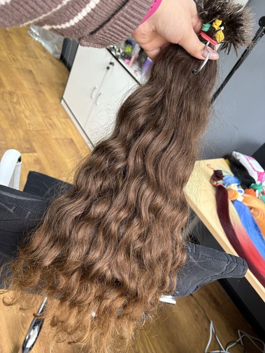 Волосы натуральные разные для наращивания, волосся