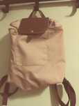 Mochila em cor de rosa