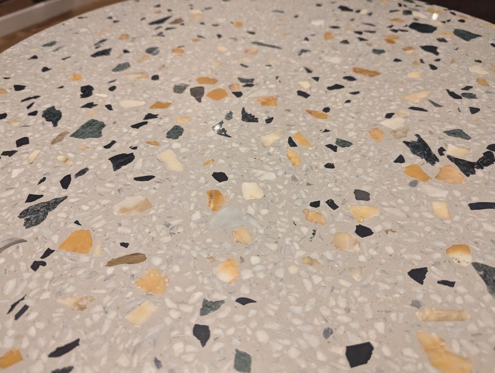 Stolik kawowy Terrazzo oryginalny kamień