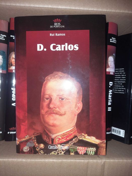 Coleção Reis de Portugal completa [sem uso].Círculo dos Leitores.