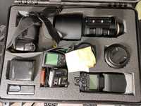 Nikon D850 ZESTAW walizka 3 obiektywy lampy dodatki WARTO