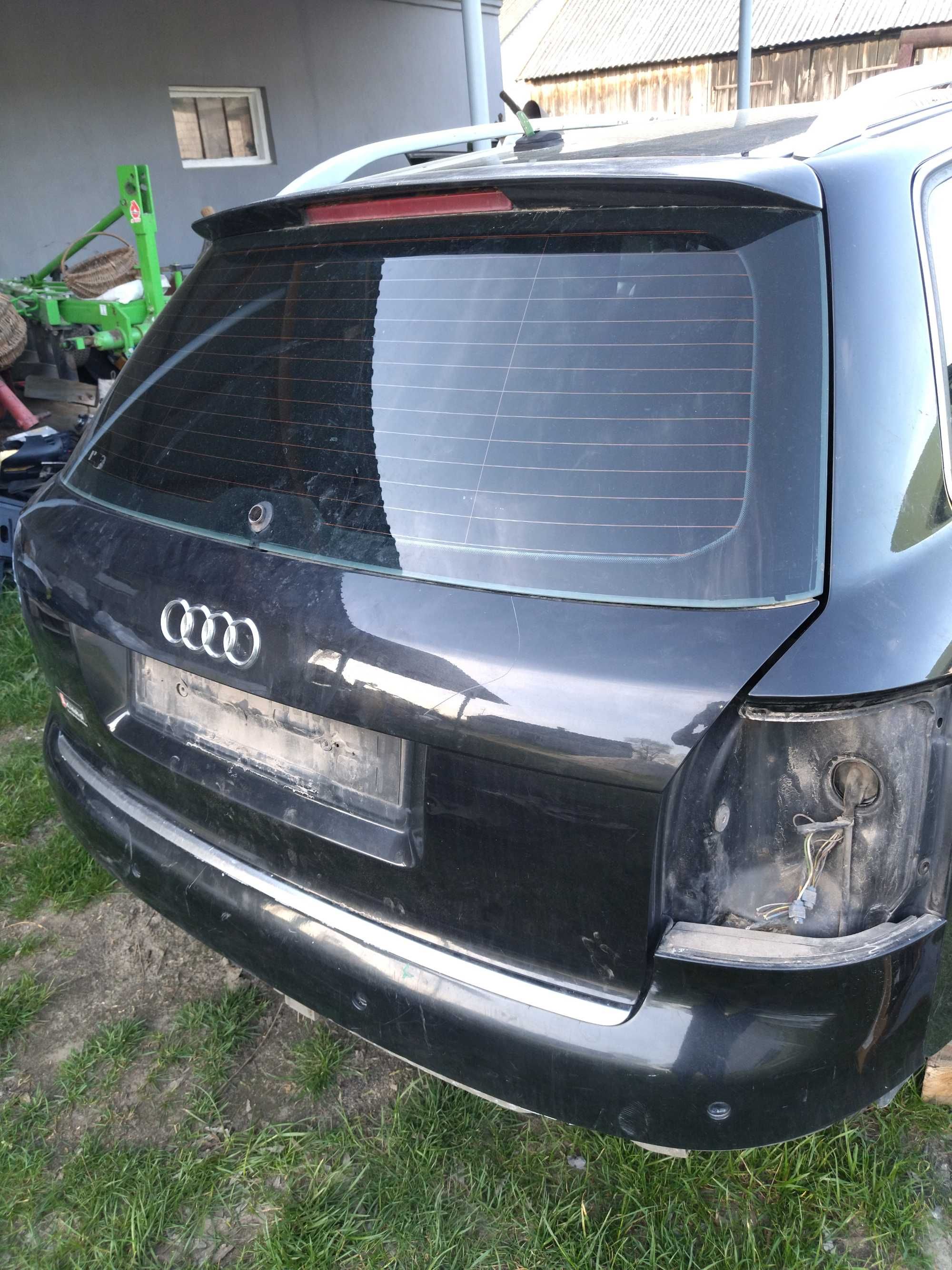 klapa szyba spoiler s-line  a4 b6 kombi avant LZ9W