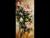 Kowalik - Bukiecik róż 20x40cm róże kwiaty bukiet