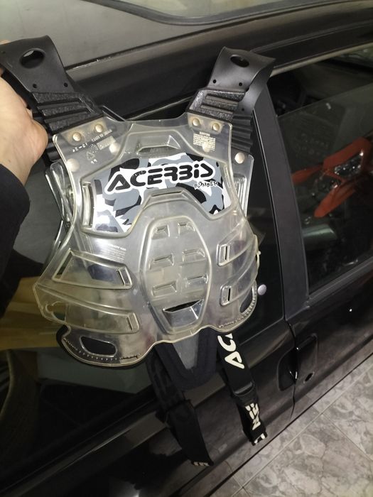Colete motocross peitoral acerbis
