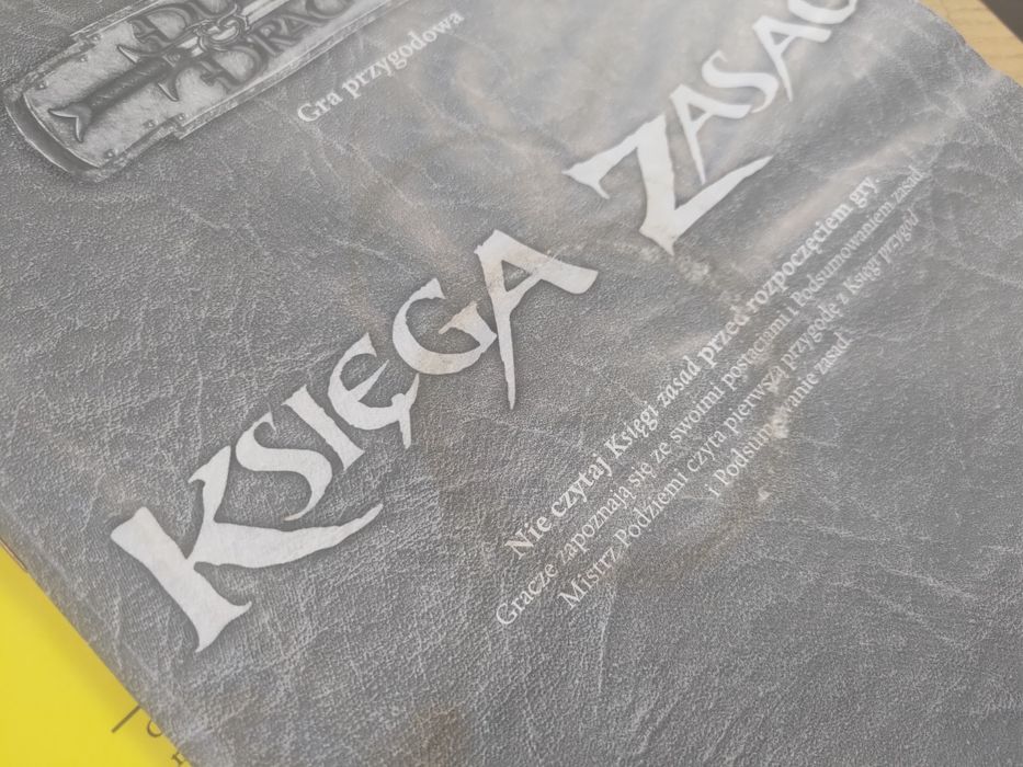 Dungeons and Dragons: gra przygodowa. Unikat z 2003 roku.