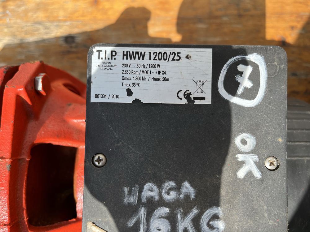 Pompa do wody -1200 watt